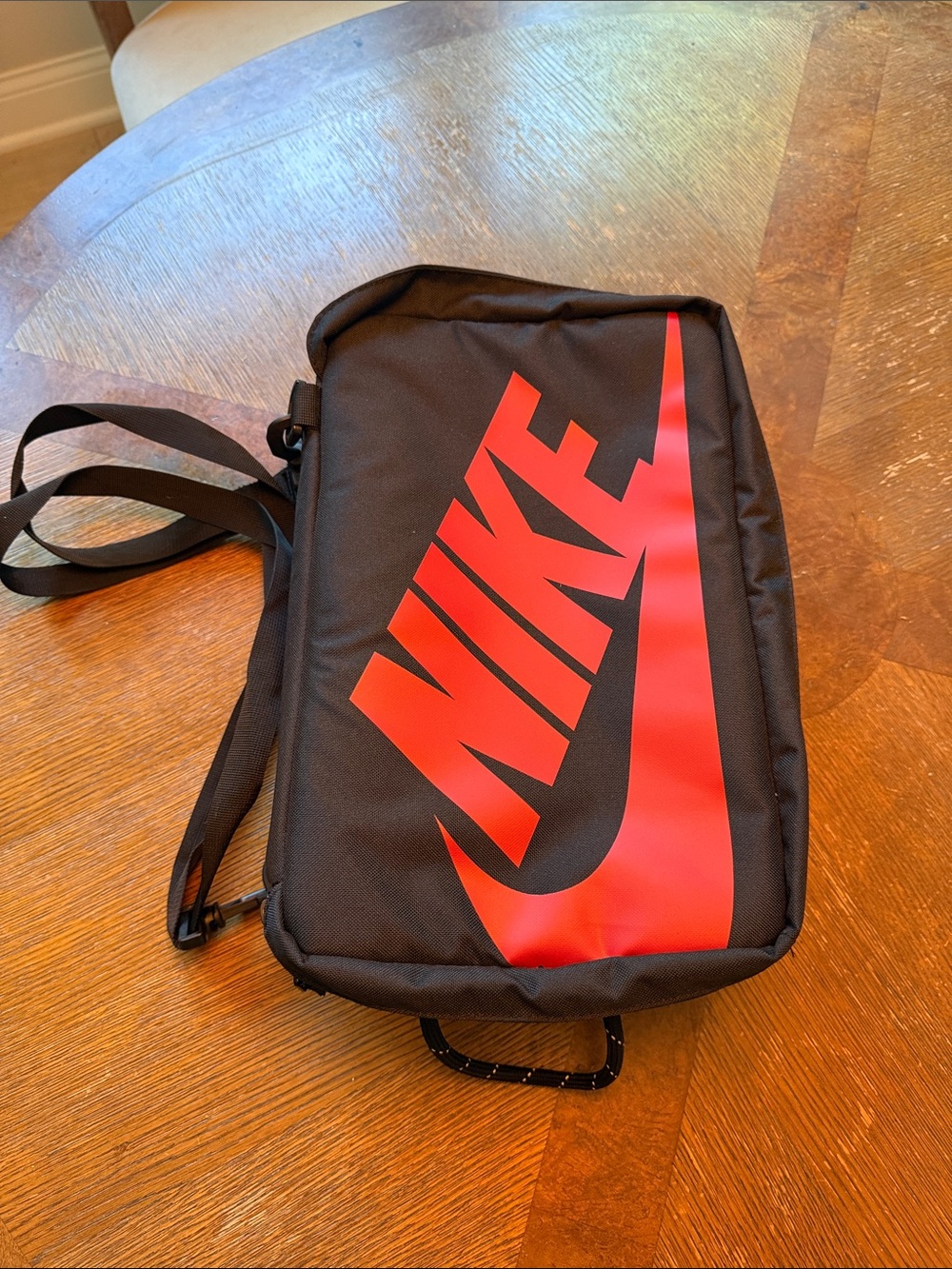Nike Premium Shoe Box Black Red Sneaker Shoes Travel Bag